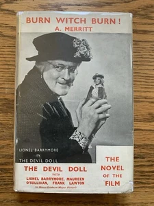 1935 Burn Witch Burn! by A. Merritt Second Edition Methuen HCDJ - Picture 1 of 14