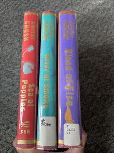 Amitav Ghosh SIGNED Sea Of Poppies Trilogy LOT smoke Fire All First Edition - Bild 1 von 13