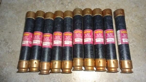 NEW Lot of 10 Fusetron FRS-R-1 Fuse 1 Amp 600V Class RK5 Time Delay  1A FRS R 1 - Picture 1 of 15