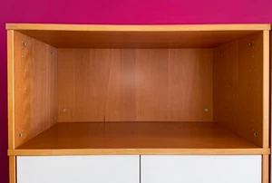 Ikea EFFEKTIV Aufsatz Büroschrank * Buche dunkel altes System * top Zustand - Bild 1 von 5