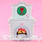 New Fisher Price Loving Family Holiday Dollhouse Christmas Fireplace Mantel