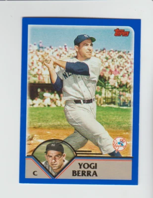 2023 Topps Archives #299 Yogi Berra card, New York Yankees HOF - Image 1 of 2