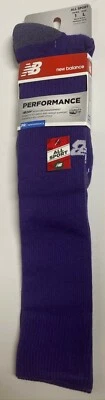 New Balance Performance Socks Adult Sz L Two Pair Same Color Choice - Image 1 of 4