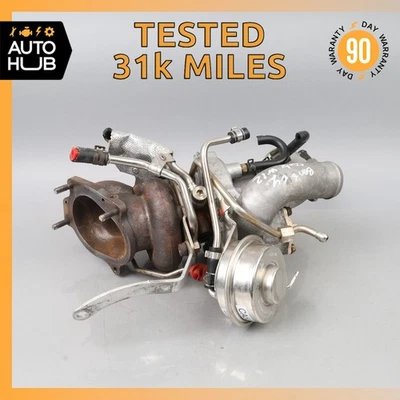 08-18 Bentley Continental GT GTC 6,0 L W12 turbocompresor lado izquierdo OEM 31k Foto 1 de 4