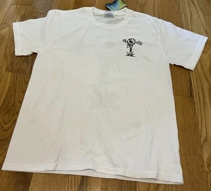 Liv Golf T Shirt Youth kids New With Tags Size Medium White Golf Tee Logo 10 12 - Picture 1 of 6