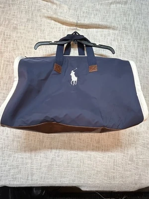 Ralph Lauren Navy/ White Limited Edition Novelty Boston 2-in-1 Bag - Image 1 of 4