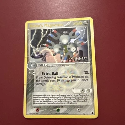 Pokémon TCG Pokémon 2005 Holon’s Magnemite - 22/113 (EX Delta Species) - Image 1 of 4