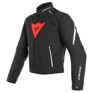 Dainese Laguna Seca 3 D-Dry Jacket - Black/Lava-Red/White - Picture 1 of 2
