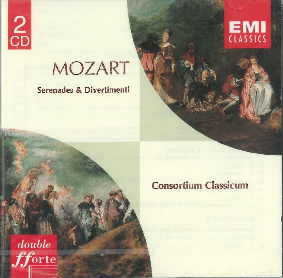 Mozart: Serenades & Divertimenti - VARIOUS ARTISTS - audio cd - Very Good Foto 1 de 1