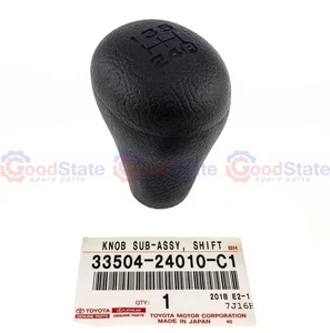 Genuine Toyota LandCruiser 79 Series VDJ HZJ GRJ Gear Shift Knob Black 5Sp - Picture 1 of 2