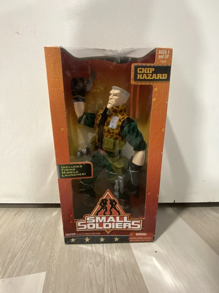 Figura de acción Small Soldiers Non-Talking Chip Hazard Vintage 1998 12" NUEVA  Foto 1 de 4