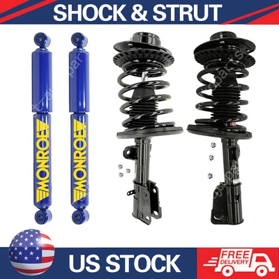 For 2001 Chrysler Voyager Monroe KYB Shocks and Struts Spring 4x Rear Front - Image 1 of 4