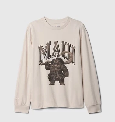 Camiseta Grande Gap Disney Niños Moana Maui Gráfico Manga Larga Foto 1 de 2
