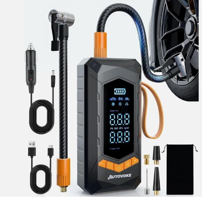 FOR ONE  -!READ! - ONLY ONE /AUTOVOKE Portable Air Compressor 150 PSI- NEW - Image 1 of 4