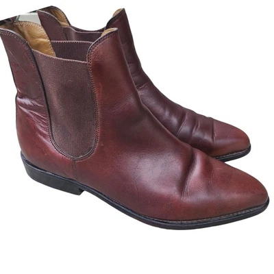 Женские коричневые кожаные сапоги Cole Haan Country цвет челси с заостренным носком размер 8 М - Изображение 1 из 4