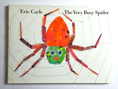 The Very Busy Spider Eric Carle SIGNED AUTOGRAPHED  HC - Image 1 of 4