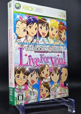SEALED The Idolmaster Live For You LIMITED EDITION (Xbox 360) Japan Idolm@ster - Image 1 of 4