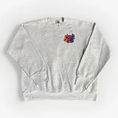 Suéter De Colección 101.3 KDWB Firmado Para Hombre Talla L Años 90 Minnesota Radio Estación EE. UU. Foto 1 de 4