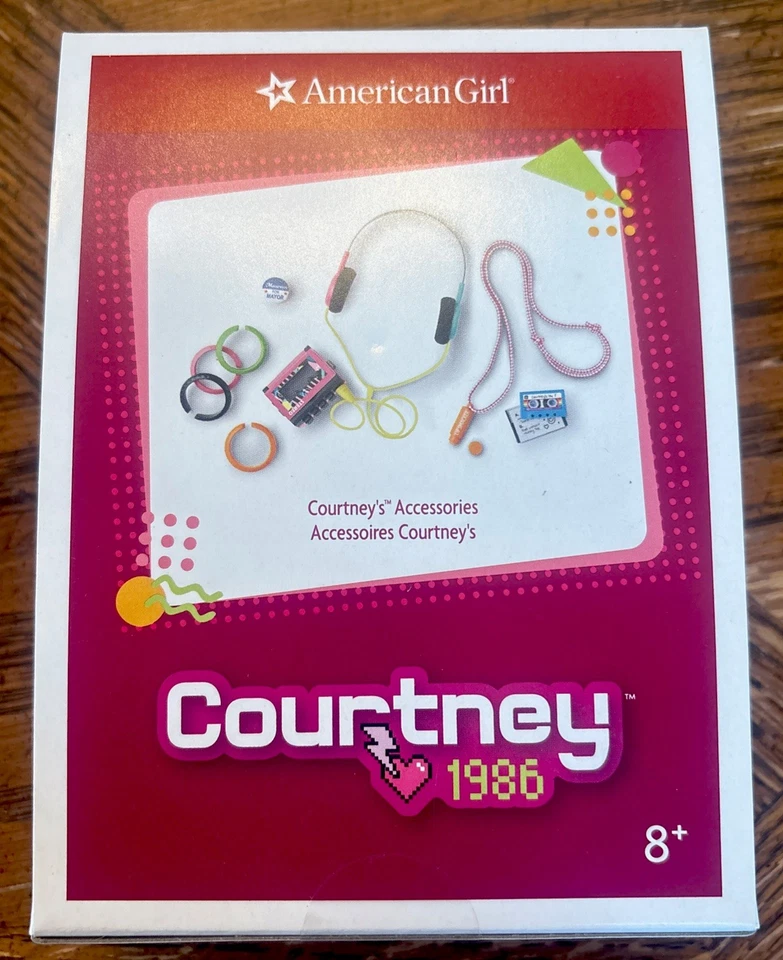 American Girl Collection Courtney's Accesorios Reproductor de Cassette Auriculares Nuevos en Caja Foto 1 de 1