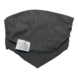 COLLUSION Women’s Size 6 Gray Draped Bandana Tube Top Y2K Scarf Style NWT - Picture 1 of 8