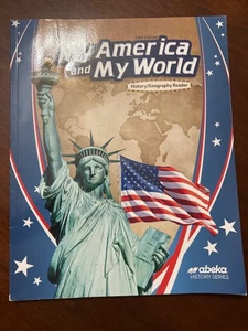 Abeka My America and My World 1st Grade History/Geography Reader Fifth Edition - Picture 1 of 1