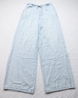 Zara Girl's Slim Waist Wide Leg Jeans BL1 Light Blue Size 13-14 Years NWT - Image 1 of 4