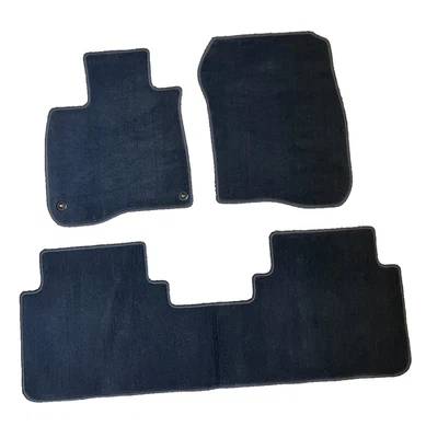 Genuine OEM Honda CRV CR-V Carpet Floor Mats 3-Piece Set Foto 1 de 3