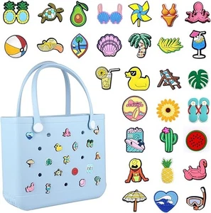 30 dijes para bolsa Bogg, imprescindible bolsa de playa accesorios dijes para bolsa Bogg/S - Imagen 1 de 2