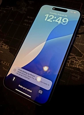 Apple iPhone 16 Plus Ultramarine – AT&T (Check ESN) 100% Battery - FOR PARTS 015 - Image 1 of 4