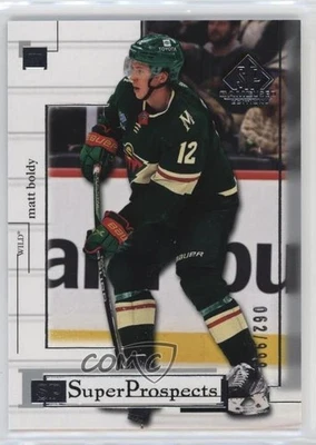 2022-23 Upper Deck SP Game Used 2001 Retro Rookies Crossover /999 Matt Boldy RC - Image 1 of 2