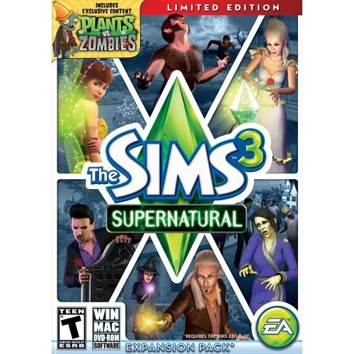 Sims 3: Supernatural (Windows/Mac, 2012)