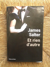 Livre roman Et rien d'autre de James Salter
