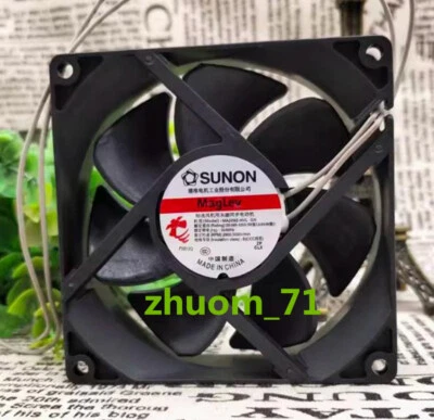 1PC SUNON MA2092-HVL GN 9225 220V-240V 9025 AC silent cooling fan - Image 1 of 4