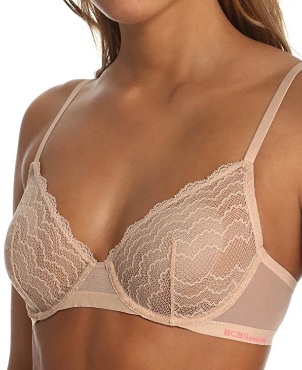 BCBGeneration The Malibu Underwire Lace Bra , Nude , 32B - Image 1 of 1