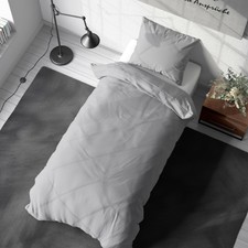 2-tlg Mikrofaser Uni Bettwäsche 135x200 155x220 200x200 Kissenbezug in 11 Farben