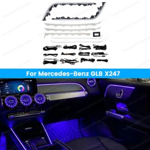 LED Ambient Light Atmosphere Lamp Set Fit For Mercedes-Benz GLB X247 64 Colors - Picture 1 of 12