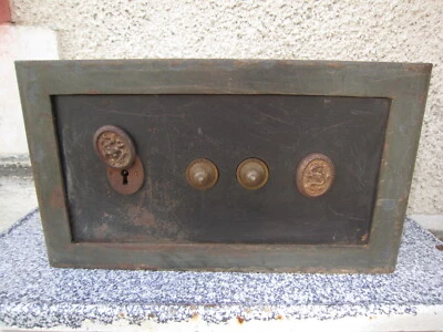 COFFRE FORT ANCIEN BAUCHE A SYSTEME BAUCHE REIMS - Photo 1/4