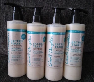 4~ Carols Daughter Sacred Tiare Anti-Breakage & Anti-Frizz Conditioner 12 Oz Ea - Picture 1 of 8