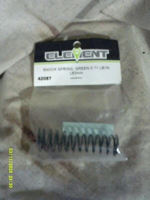 Team Associated Shock Springs green 0.71 lb/in L63 mm ASC42087 Electric - Image 1 of 2