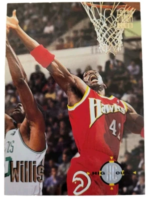 Tarjeta de baloncesto 1993 Topps Stadium Club Kevin Willis #69 Atlanta Hawks NBA (B1 Foto 1 de 2