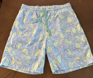 Vineyard Vines Blue Key Lime Badeshorts Badehose Herren Gr. XL 100% Baumwolle - Bild 1 von 4