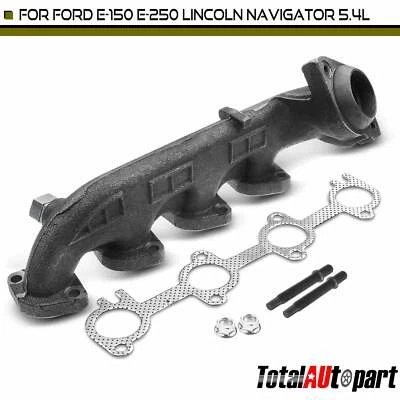 Colector de escape con kit de junta para Ford E-150 Econoline E-350 Super Duty izquierdo  Foto 1 de 4