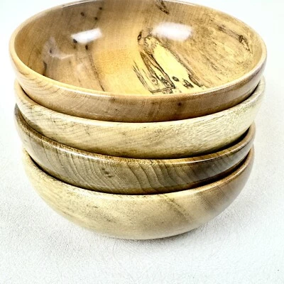 Hargrove & Sons 美特尔木沙拉碗 塞勒姆 俄勒冈 手工制作 套装/4 — 第 1/4 张图片