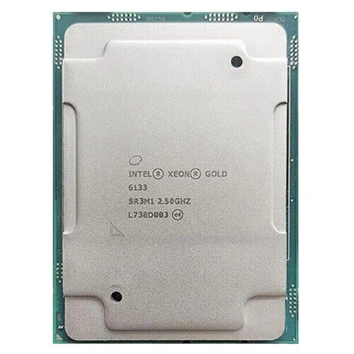Intel Xeon Gold 6133 Processor 2.50GHz 20Core 40Threads LGA3647 TDP 150W - Image 1 of 1