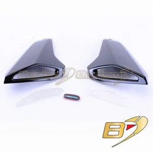 2014-2016 Yamaha FZ09 MT09 fibra de carbono entrada de aire RAM cubiertas escobillas de tubo - Imagen 1 de 4
