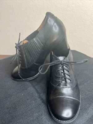 Botines Clarks Indigo de cuero negro con cordones para mujer talla 6,5 M” Foto 1 de 4