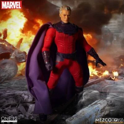 Colección de figuras de acción Magneto Mezco Toyz 77140 X-Men 1/12 en stock Foto 1 de 4