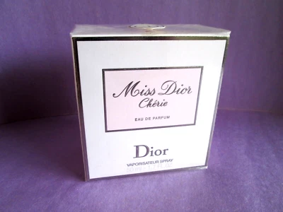 Miss Dior Cherie Eau de Parfum Spray 2011 Vintage 50 ml 1.7 oz Sealed Lot 1W01 - Image 1 of 4