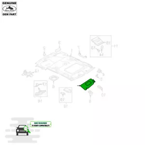 LAND ROVER SUNVISOR LH LEFT RANGE SPORT 10-13 LR014661 OEM - Picture 1 of 1