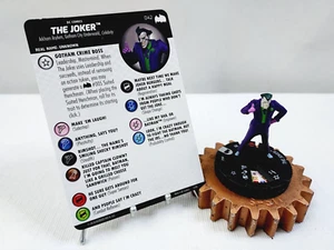 HEROCLIX Batman the Animated Series Rare #042 THE JOKER w/Card - Picture 1 of 1